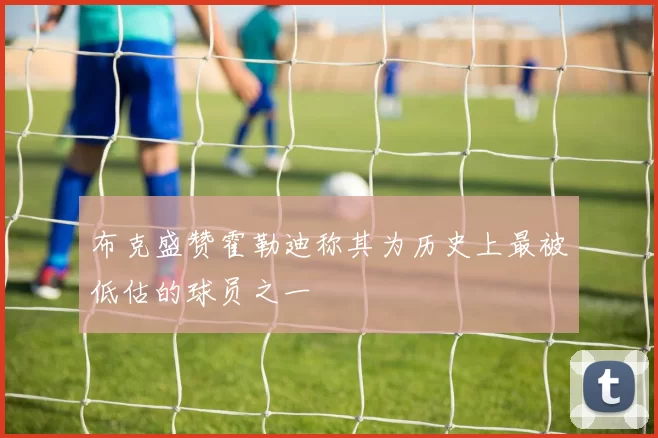 布克盛赞霍勒迪称其为历史上最被低估的球员之一